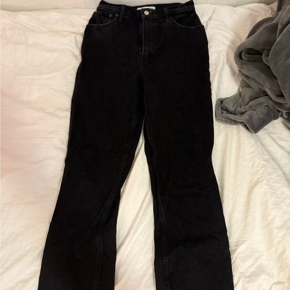 Abercrombie & Fitch Curve Love The 90’s Straight Ultra High Rise Jeans - Picture 3 of 4